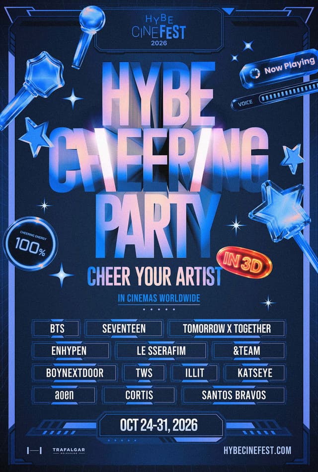 HYBE CHEERING PARTY poster
